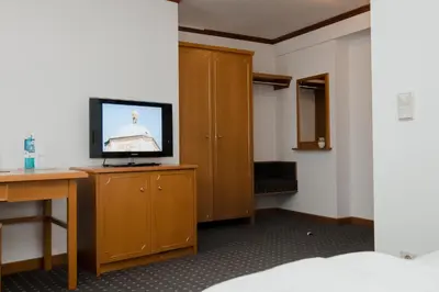 TV/Unterhaltungsangebot in der Unterkunft Hotel Alekto