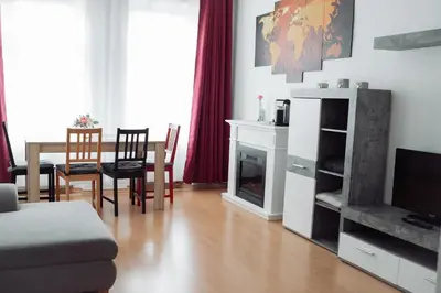 TV/Unterhaltungsangebot in der Unterkunft Zentral, ruhig, 4Personen, Balkon, Waschmaschine