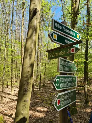 Naturlandschaft in der Nähe der Ferienwohnung