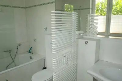 Ein Badezimmer in der Unterkunft Oase im Dresdner Westen