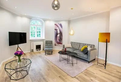 TV/Unterhaltungsangebot in der Unterkunft Wohnperle Apartment Estelle