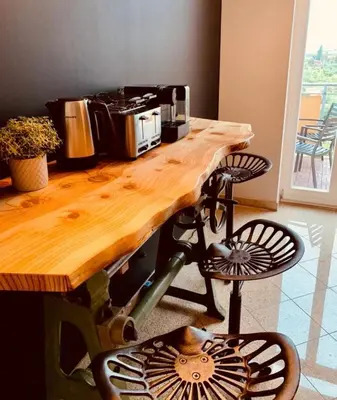 Grundriss der Unterkunft Edle Ferienwohnung - Industrial Style