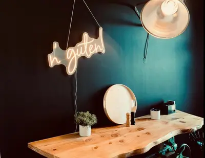 Grundriss der Unterkunft Edle Ferienwohnung - Industrial Style