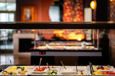 Essen im Hotel oder in der Nähe