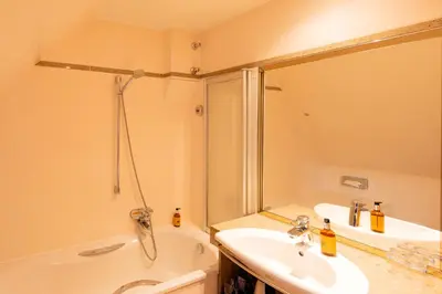 Ein Badezimmer in der Unterkunft Zeitgeist Rathen by STEIGER Hotels