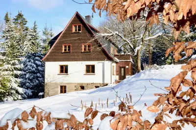 Ferienhaus Haus Tanneck im Winter