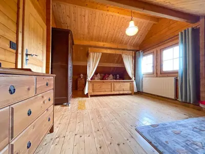 Grundriss der Unterkunft Ferienhaus Blockhaus am Hengstberg bei Dresden