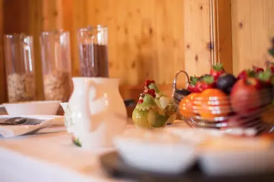 Essen in der Pension oder in der Nähe