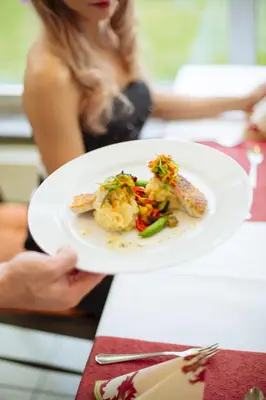 Essen in der Pension oder in der Nähe