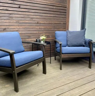 Ein Sitzbereich in der Unterkunft Appartement Mond
