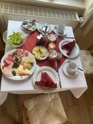 Essen in der Pension oder in der Nähe