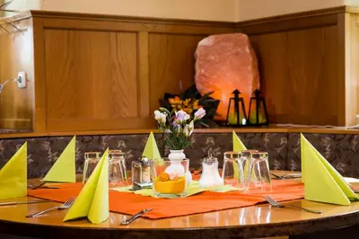 Getränke in der Unterkunft Hotel Waldmühle