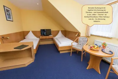 TV/Unterhaltungsangebot in der Unterkunft Hotel Waldmühle