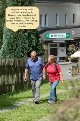Gäste, die in der Unterkunft Hotel Waldmühle übernachten