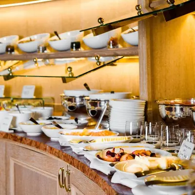 Essen im Hotel oder in der Nähe