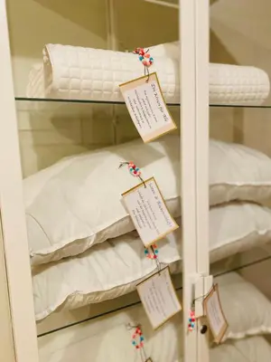 Ein Bett oder Betten in einem Zimmer der Unterkunft Pension22