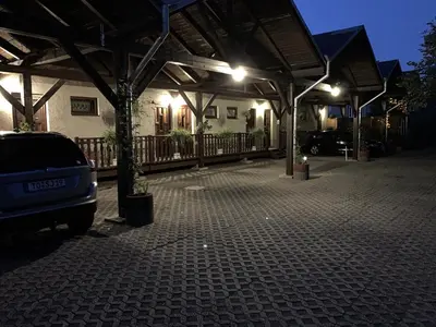 Das Gebäude in dem sich das Motel befindet