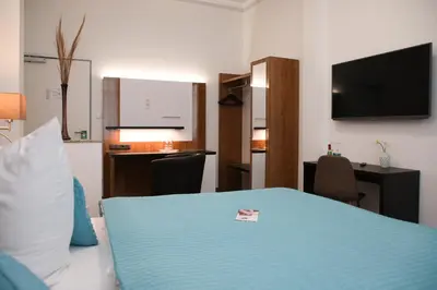 TV/Unterhaltungsangebot in der Unterkunft Hotel zur Kulturweberei