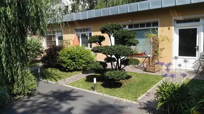 Ein Garten an der Unterkunft Ferienwohnung Bruno