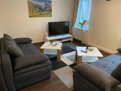 TV/Unterhaltungsangebot in der Unterkunft Ferienwohnung Pension Sofia