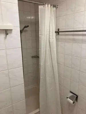 Ein Badezimmer in der Unterkunft Ferienwohnung Tiny