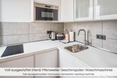 Küche/Küchenzeile in der Unterkunft 
