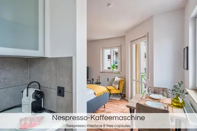 Küche/Küchenzeile in der Unterkunft 
