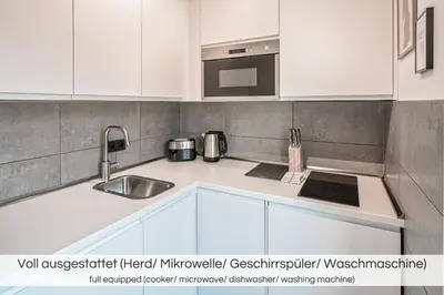 Küche/Küchenzeile in der Unterkunft 