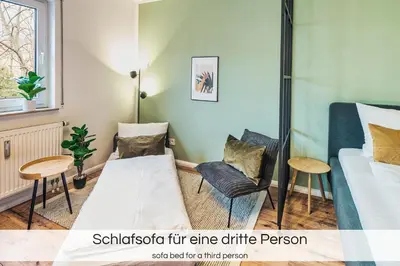 Ein Bett oder Betten in einem Zimmer der Unterkunft 