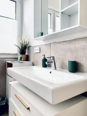 Grundriss der Unterkunft Modernes Apartment am See mit Terrasse