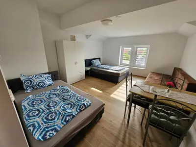 Ein Bett oder Betten in einem Zimmer der Unterkunft Wohngemeinschaft- einzelne Zimmer