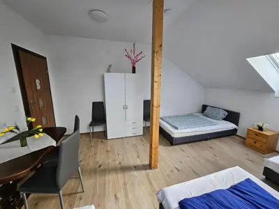 Ein Bett oder Betten in einem Zimmer der Unterkunft Wohngemeinschaft- einzelne Zimmer