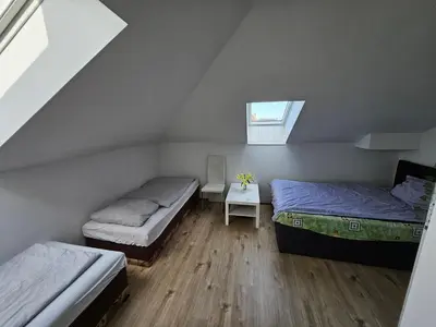 Ein Bett oder Betten in einem Zimmer der Unterkunft Wohngemeinschaft- einzelne Zimmer