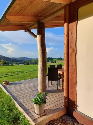 Naturlandschaft in der Nähe des Ferienhauses