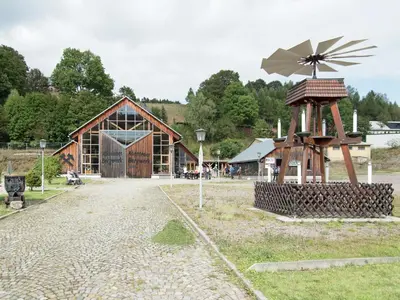 Ein Garten an der Unterkunft Majestic Stay in Deutschneudorf