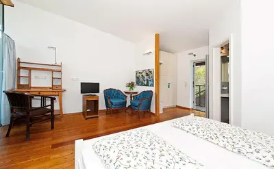 Ein Bett oder Betten in einem Zimmer der Unterkunft Landgasthaus Ziegelscheune