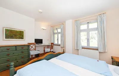 Ein Bett oder Betten in einem Zimmer der Unterkunft Landgasthaus Ziegelscheune
