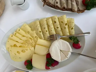 Essen im Privatzimmer oder in der Nähe