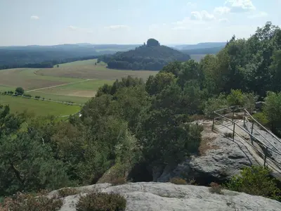 Naturlandschaft in der Nähe der Ferienwohnung