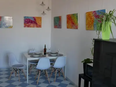 Grundriss der Unterkunft Ferienwohnungen in der Kunstgalerie