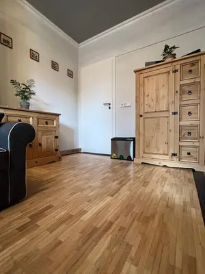 Ein Sitzbereich in der Unterkunft Sweet Home Inside Dresden Apartment two