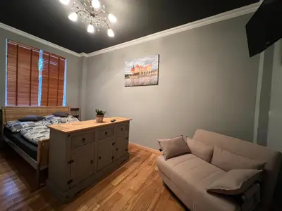 Ein Bett oder Betten in einem Zimmer der Unterkunft Sweet Home Inside Dresden Apartment two