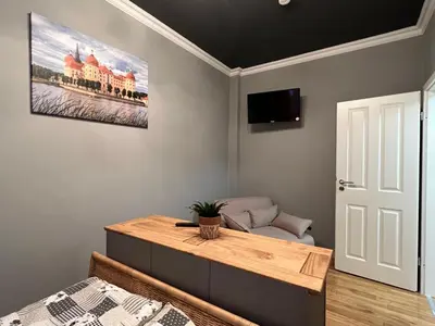 TV/Unterhaltungsangebot in der Unterkunft Sweet Home Inside Dresden Apartment two