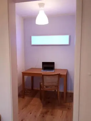 Grundriss der Unterkunft Schönes Feng Shui Loft über den Dächern der Dresdner Neustadt