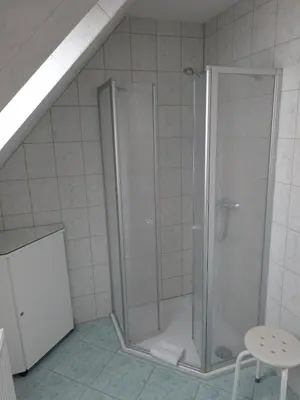 Ein Badezimmer in der Unterkunft Ferienwohnung Pension Sigwarth