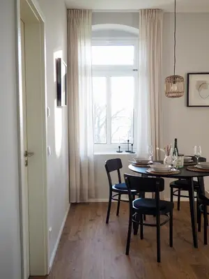 Grundriss der Unterkunft Wohlfühl-Apartment am Lösnitzgrund