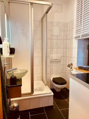 Ein Badezimmer in der Unterkunft Auszeit Chemnitz
