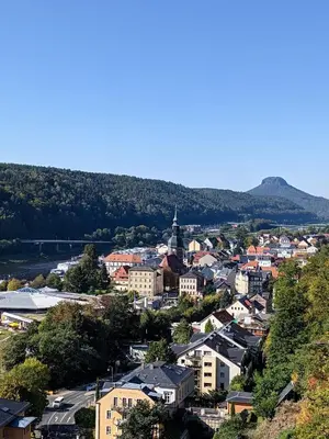 Naturlandschaft in der Nähe der Ferienwohnung