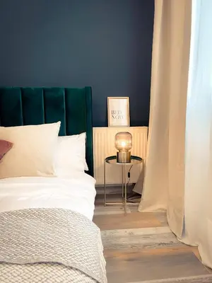 Ein Bett oder Betten in einem Zimmer der Unterkunft New Deluxe Studio Apartment in quiet back house
