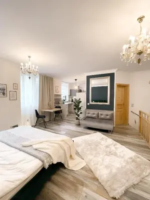 TV/Unterhaltungsangebot in der Unterkunft New Deluxe Studio Apartment in quiet back house